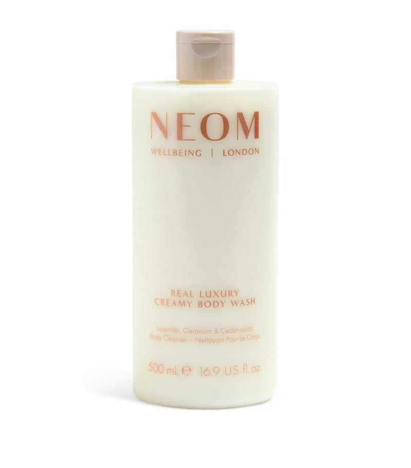 NEOM Real Luxury Creamy Body Wash 500ml, imported from the UK