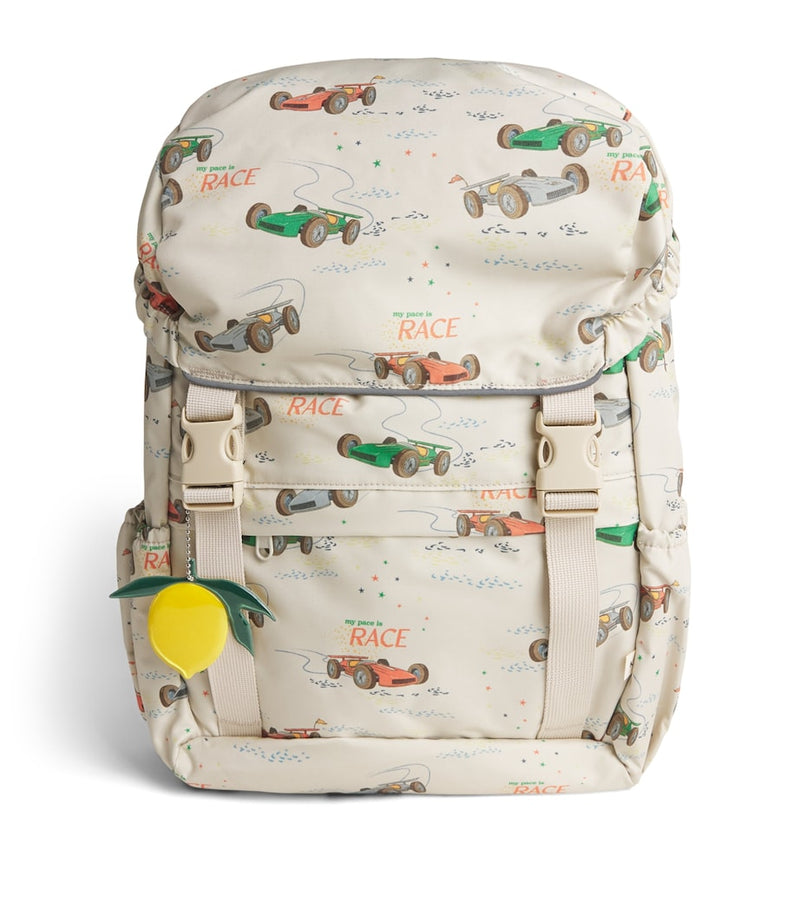 Konges Sløjd car print clover backpack, UK version