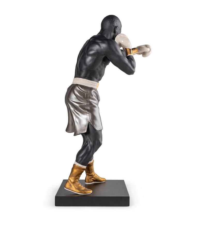 Lladró porcelain boxer figurine 61cm, UK version