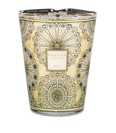 Harrods Baobab Collection Rosace Pillar Candle 3kg- Buy online at McGrocer
