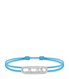 Messika white gold diamond pavé bracelet 0.26ct (British brand)