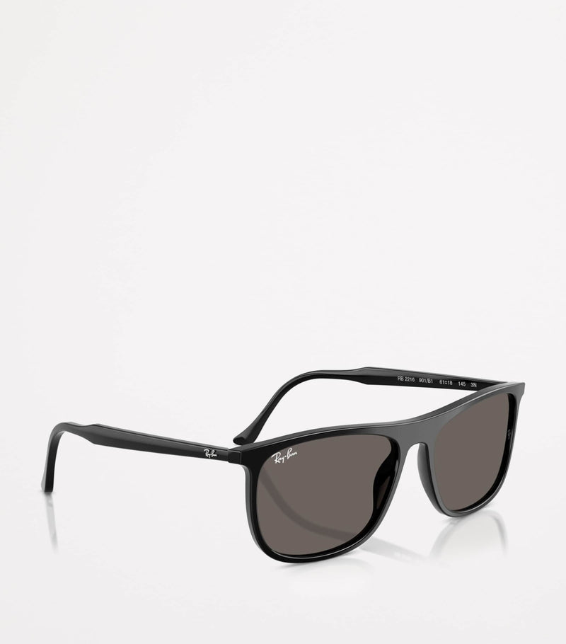 Ray-Ban RB2216 rectangle sunglasses acetate frame (British brand)