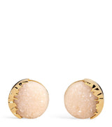 Harrods Tateossian Rose Gold and White Agate Cufflinks- Buy online at McGrocer