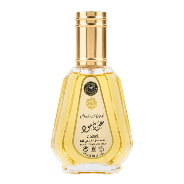 Lattafa Oud Mood Eau De Parfum 50ml bottle, UK version