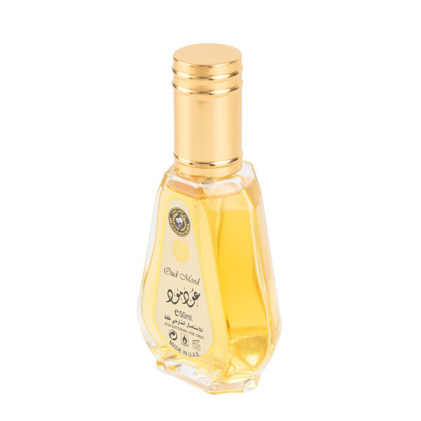 Lattafa Oud Mood Eau De Parfum 50ml bottle, UK version
