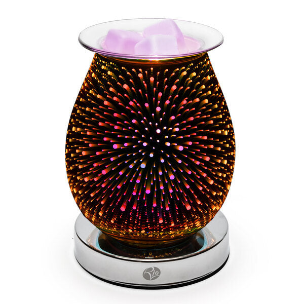 Rio Alura Wax Melt Burner and Diffuser Lamp, imported from the UK