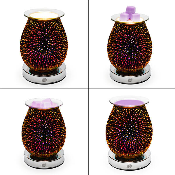 Rio Alura Wax Melt Burner and Diffuser Lamp, imported from the UK