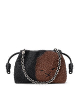 Harrods LOEWE Medium Beaded Lion Flamenco Clutch Bag- Buy online at McGrocer