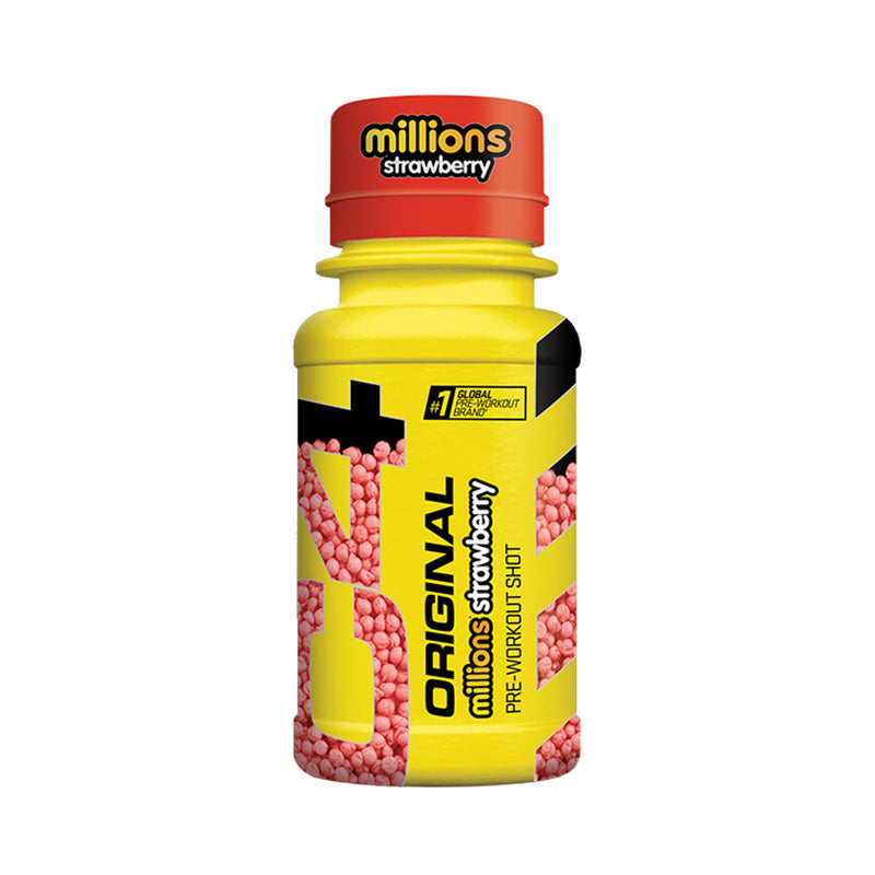 C4 Pre-Workout Shot Millions Strawberry 12 x 60ml - British product