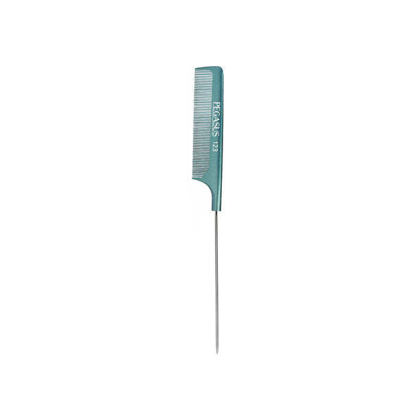 Pegasus 123 pin tail comb green extra long (British brand)