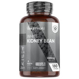 Superdrug WeightWorld White Kidney Bean Extract 5000mg 180 Vegan Capsules- Buy online at McGrocer