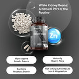 WeightWorld white kidney bean extract 5000mg 180 capsules, imported from the UK