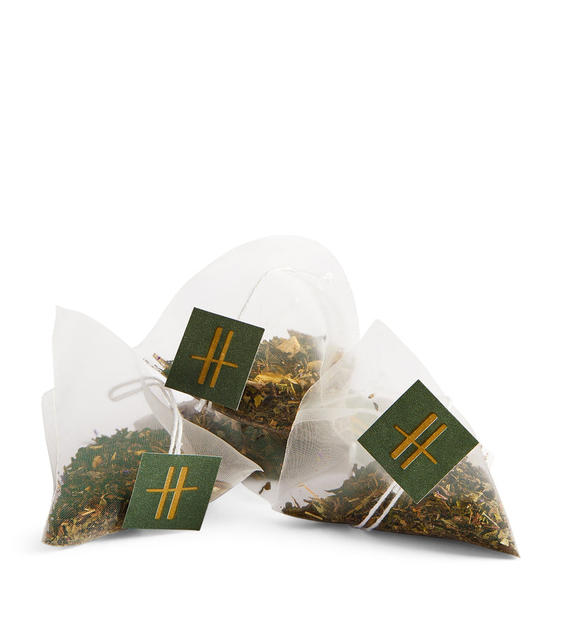 Harrods peppermint and liquorice herbal tea 20 tea bags, UK version
