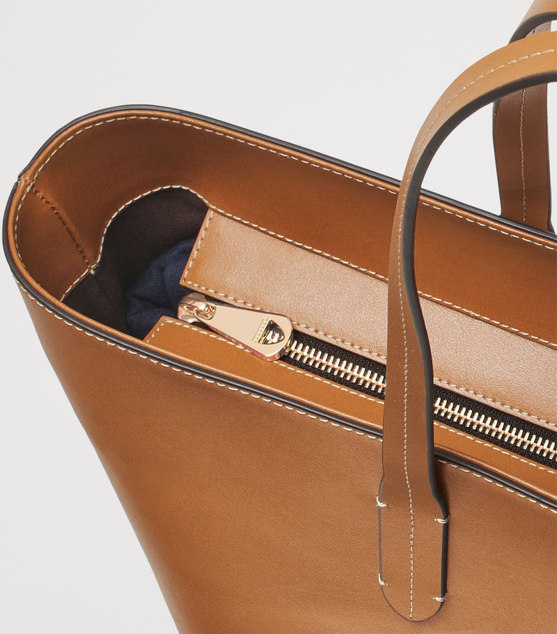 Aspinal of London leather East West tote bag - British product