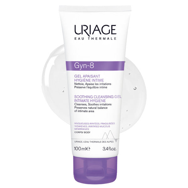 Uriage GYN-8 intimate soothing cleansing gel 100ml (British brand)