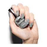RCM silver holographic gel polish Talk Of The Town 9ml, UK version