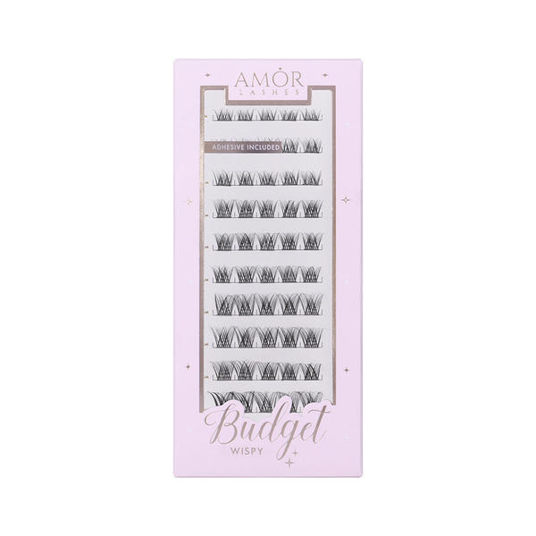House of Amor wispy false eyelash clusters 50 pieces, UK version