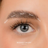 House of Amor wispy false eyelash clusters 50 pieces, UK version