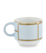Harrods GINORI 1735 Porcelain Colonna Diva Celeste Coffee Cup 85ml- Buy online at McGrocer