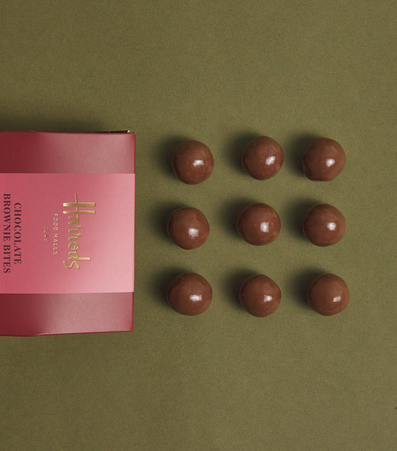 Harrods chocolate brownie bites 125g, UK version