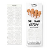 Superdrug MoYou-London Gel Nail Strip White Lace- Buy online at McGrocer