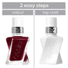 Essie Gel Couture Nail Polish Spiked With Style red bottle - British product