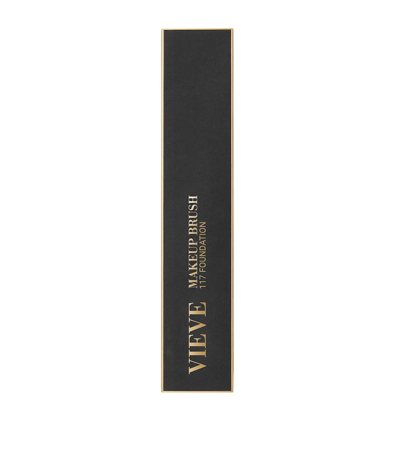 Vieve 117 foundation brush with ergonomic handle and domed bristles (British brand)