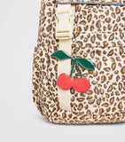 Konges Sløjd leopard print clover backpack 12L (British brand)