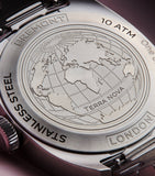 Bremont limited edition Terra Nova watch pink dial 38mm, imported from the UK
