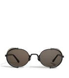 Matsuda round sunglasses 10610H handcrafted titanium, UK version