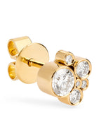 Sophie Bille Brahe Bisou Diamant single earring yellow gold (British brand)