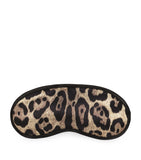 Dolce Gabbana Casa printed eye mask with leopard print, UK version