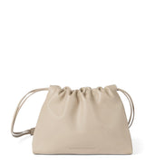 Harrods Brunello Cucinelli Leather Drawstring Cross-Body Bag - 20cm x 25cm x 2cm- Buy online at McGrocer