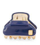 Alexandre de Paris gold-plated mini claw hair clip 1.8cm, UK version