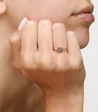 Pomellato Sabbia ring brown diamonds 18kt rose gold - British product