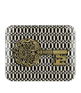 Harrods Fornasetti Chiavi and Losanghe Wooden Tray 60cm x 48cm- Buy online at McGrocer