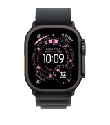 Harrods Apple Watch Ultra 3 Black with Black Alpine Loop Smartwatch 49mm Medium- Buy online at McGrocer