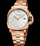 Panerai Luminor Due TuttoOro rose gold watch 42mm (British brand)