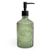 Superdrug Candlelight Glass Soap Dispenser with Black Pump- Buy online at McGrocer