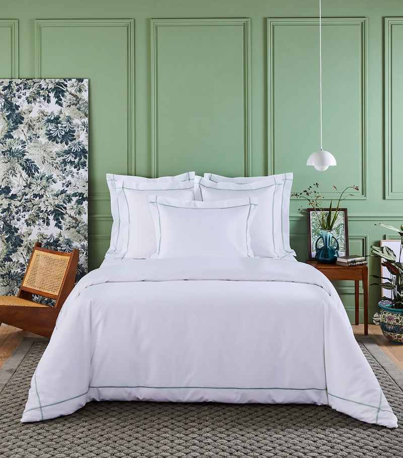 Yves Delorme Athena double flat sheet 240cm x 295cm (British brand)