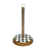 Harrods MacKenzie-Childs Courtly Check Paper Towel Holder- Buy online at McGrocer