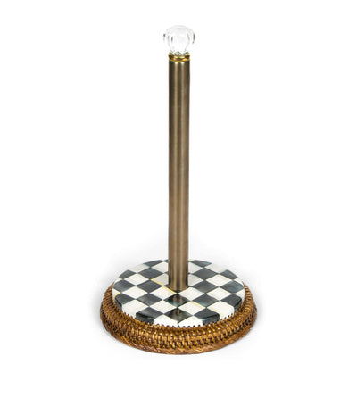 Harrods MacKenzie-Childs Courtly Check Paper Towel Holder- Buy online at McGrocer