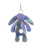 Jellycat Zodihop Luxe bunny bag charm, UK version