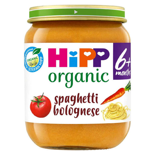HiPP Organic Spaghetti Bolognese Baby Food Jar 6+ Months 125g GOODS Boots   
