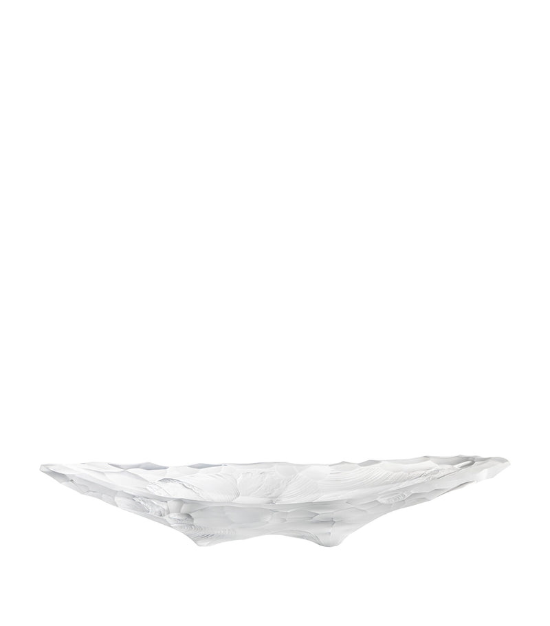 Lalique crystal Silex bowl 65cm, UK version