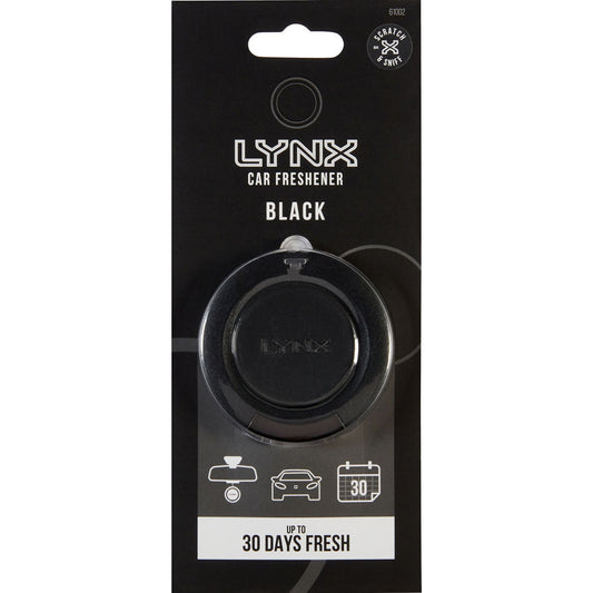Lynx Scented Disc Car Freshener - Black DIY ASDA   