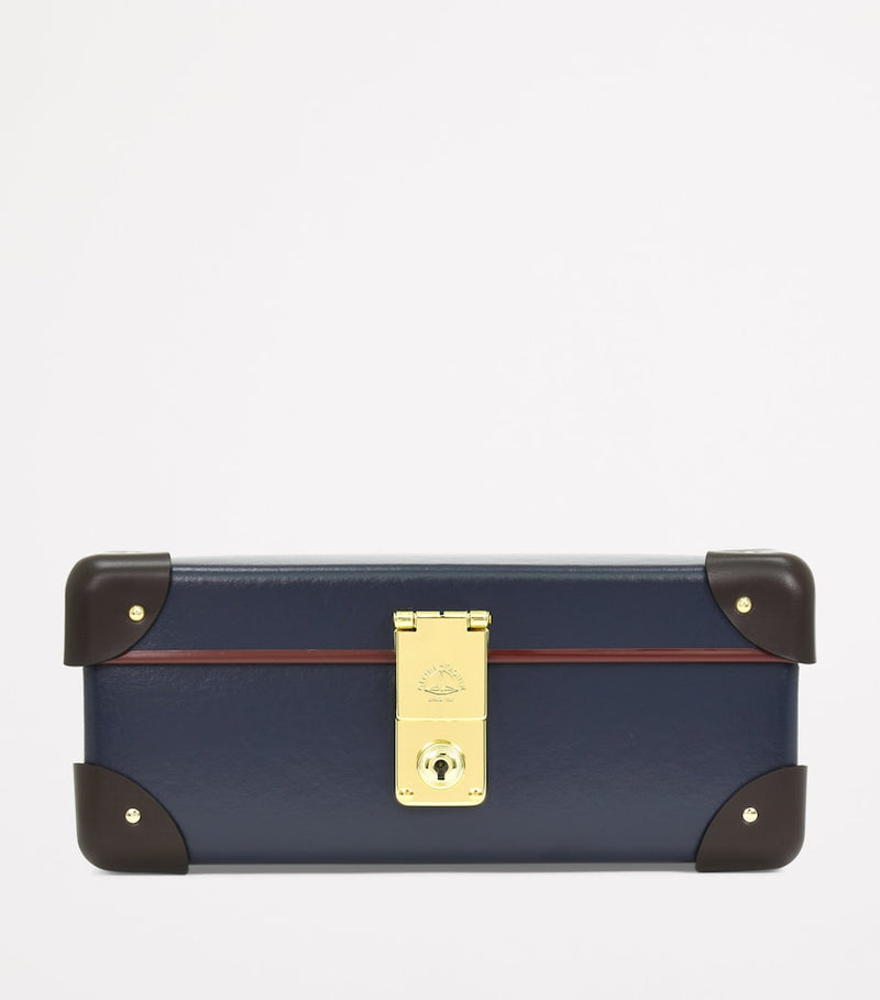 Globe-Trotter Centenary 6-slot watch case in vulcanised fibreboard, British product