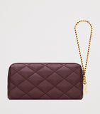 Saint Laurent Matelassé chain wallet small evening bag (British brand)