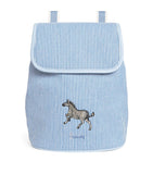 Harrods embroidered backpack, UK version