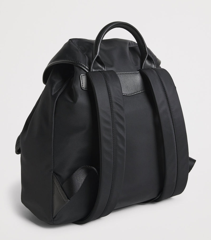 Emporio Armani Logo backpack with adjustable straps UK version